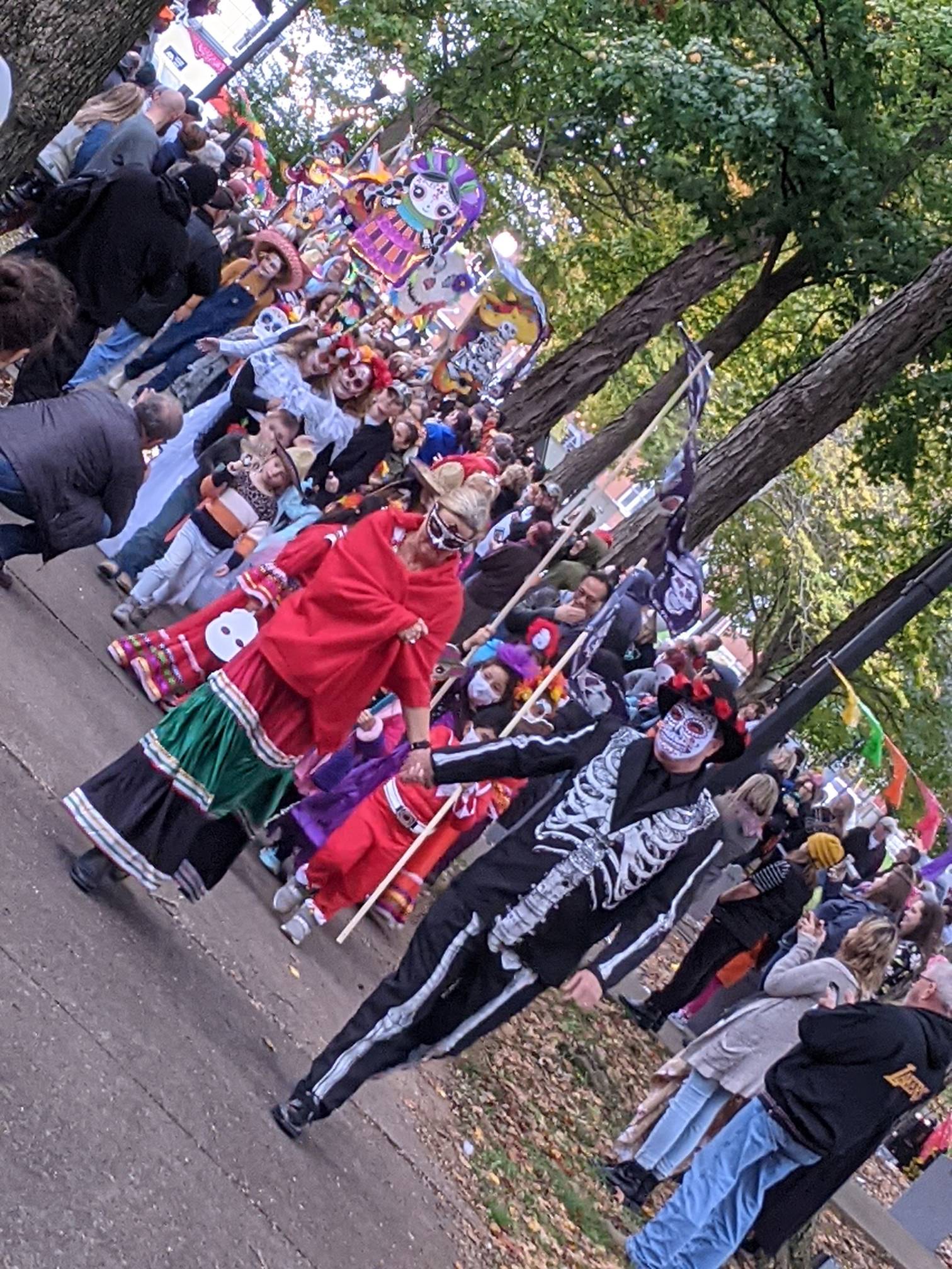 Day of the Dead event parade