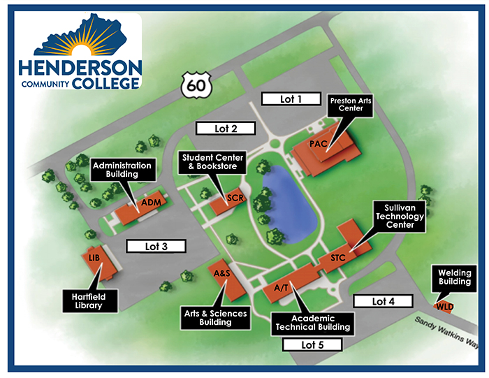 henderson state university campus map Maps And Directions Hcc henderson state university campus map