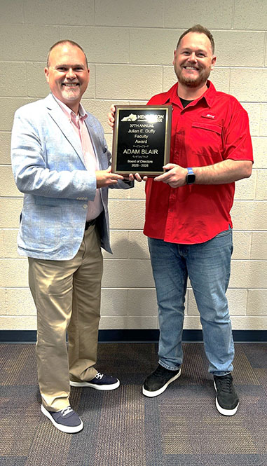Dr. Jason Warren with Dr. Adam Blair