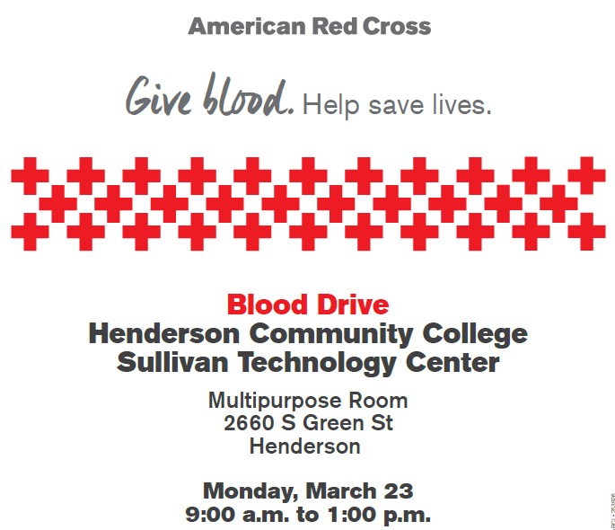 Henderson Community College Blood Drive