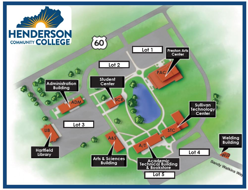 Henderson State University Campus Map