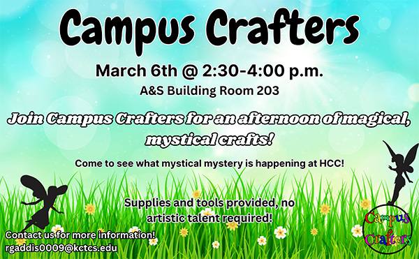 Campus Crafters flyer