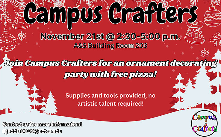 Campus Crafters flyer