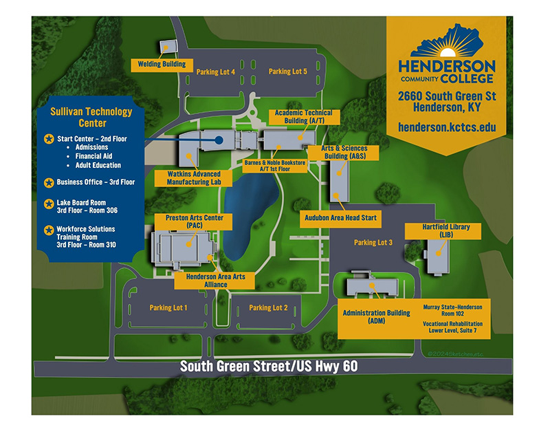 HCC Campus Map