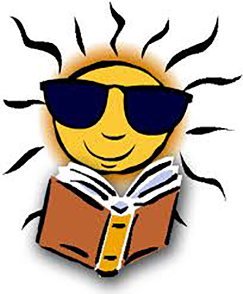 sun and book graphic