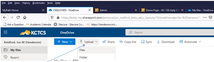 Onedrive screenshot